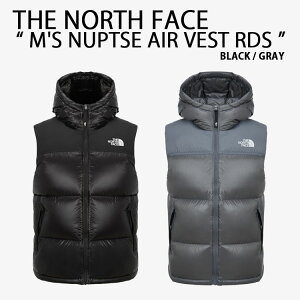 THE NORTH FACE �m�[�X�t�F�C�X �x�X�g�W���P�b�g M'S NUPTSE AIR VEST RDS �k�v�V�G�A�[�x�X�g �k�v�V�_�E���x�X�g BLACK GRAY �����Y ���f�B�[�X NV1DR64A/B