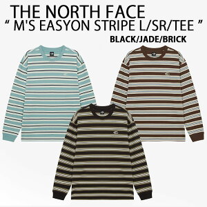 THE NORTH FACE �m�[�X�t�F�C�X T�V���c ����T �{�[�_�[�� M'S EASYON STRIPE L/SR/TEE �{�[�_�[T�V���c �X�g���C�vT�V���c �~�j���S BLACK BRICK JADE �C�[�W�[�I���X�g���C�v �����Y ���f�B�[�X NT7TR56A/B/C