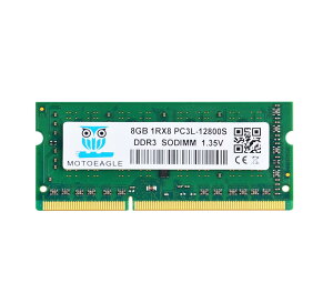 Motoeagle DDR3L 1600 MHz PC3L-12800 8GB SO-DIMM 1RX8 1.35V (d) / 1.5Vi툳j 204Pin m[gPCp Mac Ή