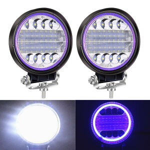 [NCg 72W LED Ɠ 4.5C` ی^ [NCg Lp/p ԊO zCg 6500K 12V-80V p h ėp u[Cg