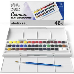 Winsor  Newton EBU[j[g ʊG Rbg} EH[^[J[ X^WIZbg n[tp 40FZbg 18909471