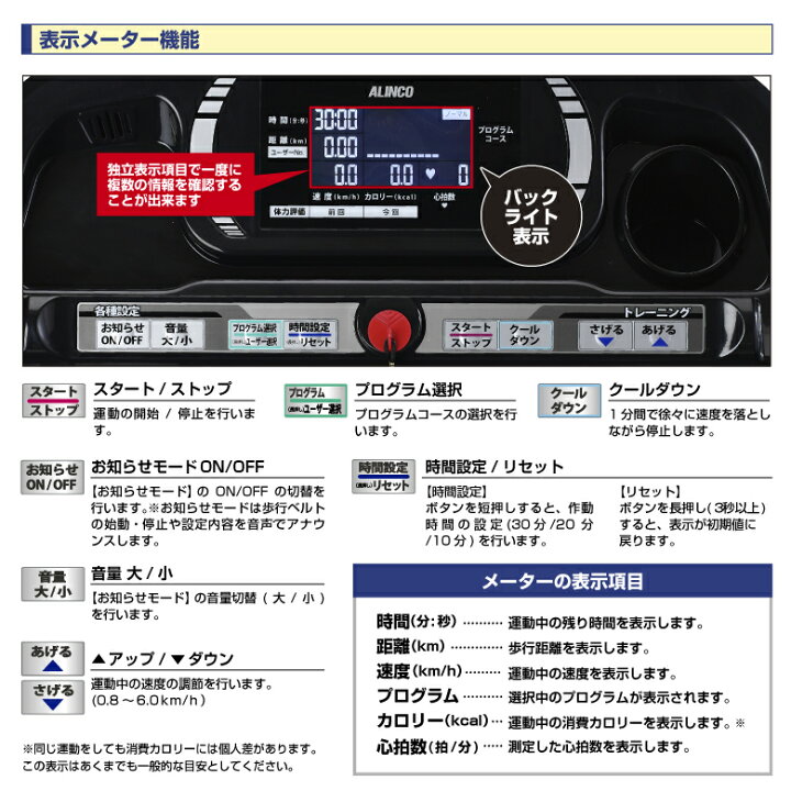 楽天市場】【期間限定エントリーでポイント5倍】ウォーキングマシン 1 