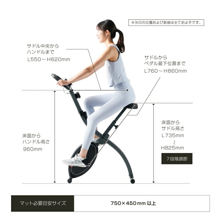 楽天市場】【期間限定エントリーでポイント5倍】フィットネスバイク 1 