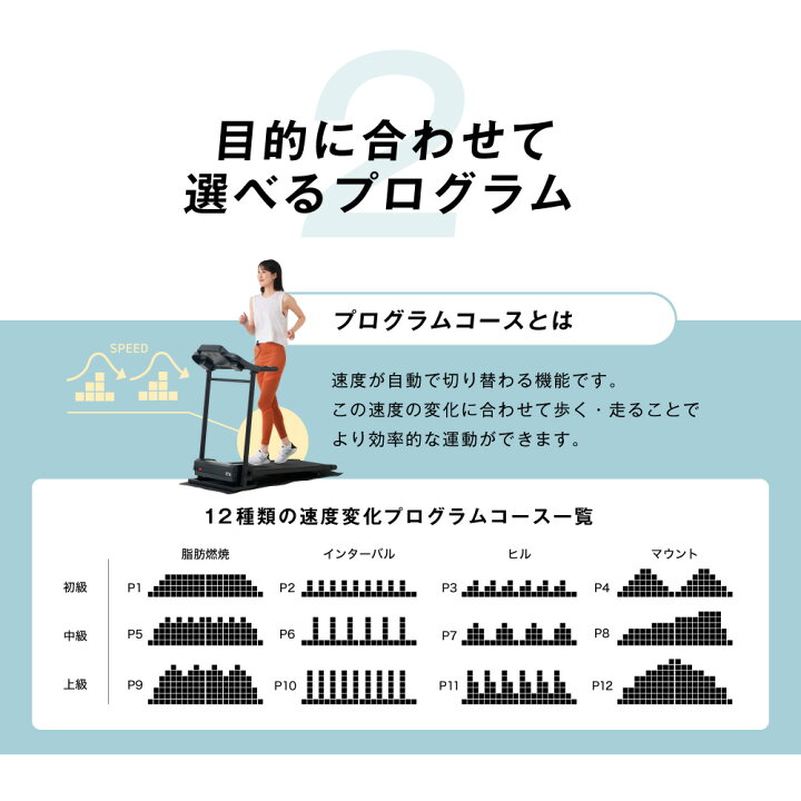 楽天市場】ウォーキングマシン MAX10km/h 家庭用 ランニングマシン 