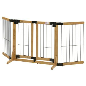 木製おくだけスイングペットゲート レギュラー LB (犬猫用品) 【 ペットフード ・ ペット用品 犬用品 猫用品 うさぎ ハムスター モルモット ペットフード 遊び PET グッズ 】