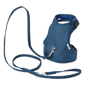 ラパン ウォークハーネス S ネイビー （ペット用品・小動物用） 【 ペットフード ・ ペット用品 犬用品 猫用品 うさぎ ハムスター モルモット ペットフード 遊び PET グッズ 】