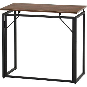 フォールディングデスク 約幅80×40cm BR ブラウン 完成品 使わない時はパタッと収納!折りたたみデスク生活用品・インテリア・雑貨 インテリア・家具 机・デスク・デスクターナ