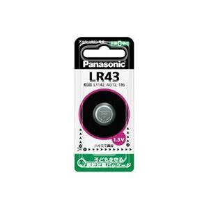 Panasonic �A���J���{�^���d�r LR43P �y×10�Z�b�g�z �y �Z�b�g�̔� �܂Ƃߔ��� ���� �z �Ɠd �d�r �[�d�r