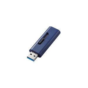 ELECOM GR USB[ / USB3.2iGen1jΉ / XCh / 64GB / u[ MF-SLU3064GBUp\R USB SDJ[h J[h tbV USB