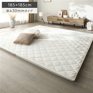 �Ɍ� ���O �P�i ��185×185cm ����30mm�^�C�v �t�����l�����n �A�C�{���[ �������E���^�� �􂦂� �J�o�[�����O�d�l ���O�}�b�g �O�~ �t���A�}�b�g