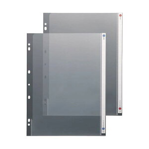 【ライオン事務器 lion 事務 事務用文具】 PPカラーホルダー A4タテ 2・3・4穴・パンチ穴付 青 CF-34 1セット (10枚) 【×2セット】 【お徳用 まとめ買い お買い得 業務用 割引 】 文房具・事務用