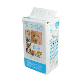 ペットプロジャパン PetPro ペットシーツ レギュラー 1パック（100枚）【×10セット】 【 セット販売 まとめ買い 割引 】 ペット 犬 トイレ用品