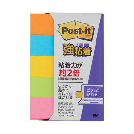スリーエム ジャパン Post-it 700SS-NE 強粘着 50mm×15mm 蛍光 【×5セット】 【 セット販売 まとめ買い 割引 オフィス 文房具 文具 業務用 オフィス用品 】 文具 オフィス用品 付箋紙 ポストイット