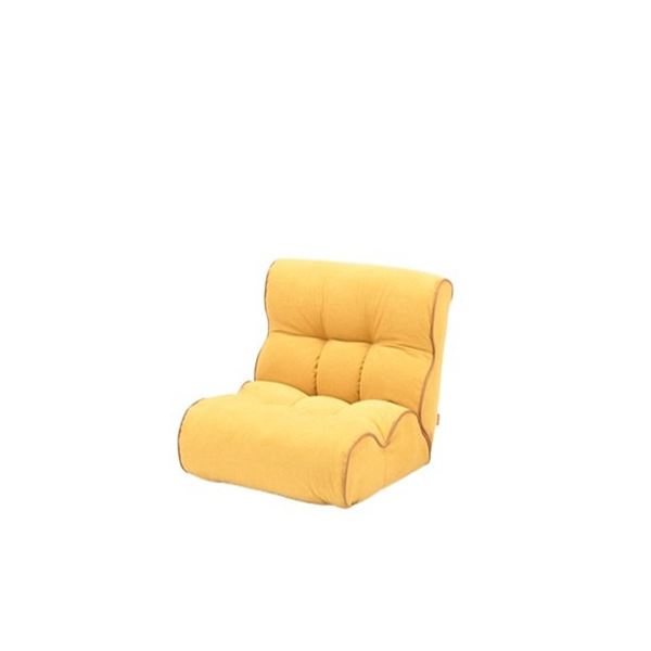 【ソファみたいな座椅子】 贅沢リビングコレクション ピグレット 3rd YE イエローのサムネイル