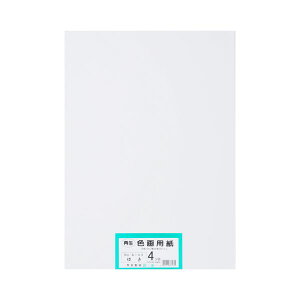 再生色画用紙 4ツ切100枚 ゆき