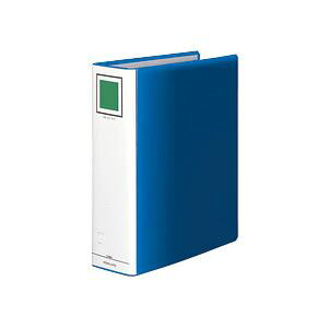 チューブファイル<エコ> 片開き A4タテ 80mmとじ 青 10冊 【お徳用 まとめ買い お買い得 業務用 割引 】 文房具・事務用品 オフィス用品 ファイル・バインダー クリアケース・クリアファイ
