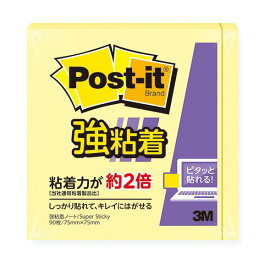 【20個セット】3M スリーエム Post-it ポストイット 強粘着ノート パステルカラー イエロー 3M-654SS-RPYX20 【 セット販売 まとめ買い 割引 オフィス 文房具 文具 業務用 オフィス用品 】 文具 オフィス用品 付箋紙 ポストイット