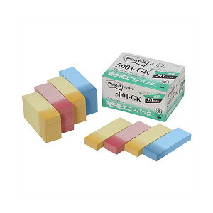 3M Post-it |XgCbg ĐGRmpbN ӂ 3M-5001-GK piG݁E[E| [Epi  ItBXpi [ pi tⳎE|XgCbg