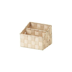 【2個セット お徳用セット】 PP編み リモコンラック ベージュ 【お徳用 まとめ買い お買い得 業務用 割引 セット販売】 ( 掃除用品 文房具・事務用品 生活雑貨 オフィス用品 日用品雑貨 日