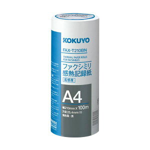 y KOKUYO pi RN   Ɩp pz t@NV~ML^210mm×100m ca1C` FAX-T210BN 1Zbg i6{j v^ PCTvCEՕi Rs[pEp Rs[