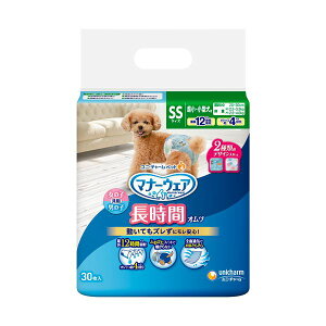 ユニ・チャーム マナーウェア長時間オムツ SS 1パック (30枚) 【 ペットおむつ おむつ ペット用品 犬 犬用品 トイレ PET 犬 グッズ DOG 】