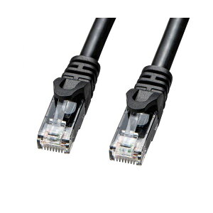 サンワサプライ 屋外用防水カテゴリ6A LANケーブル KB-T6AWP-50BK AV デジタル デジタル家電 PC PC周辺機器 PCアクセサリー PCサプライ・消耗品 家電 パソコン・周辺機器 ケーブル・ケーブルカバー L