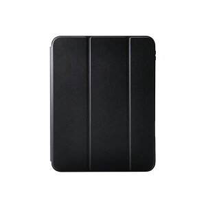 ELECOM �G���R�� iPad(A16) �t���b�v�P�[�X �Ռ��z�� Pencil���[ �X���[�v�Ή� �u���b�N TB-A25RSABK�^�u���b�g ���Ӌ@�� �P�[�X