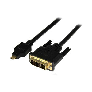 StarTech.com Micro HDMI-DVI-DϊP[u 2m HDDDVIMM2M 1{ AV fW^ fW^Ɠd PC PCӋ@ PCANZT[ PCTvCEՕi Ɠd p\REӋ@ P[uEP[uJo[ P[uE