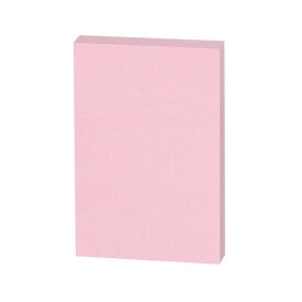 スマートバリュー ふせんBOX 75×50mm桃 P433J-P-10 (×10セット） 【 セット販売 まとめ買い 割引 オフィス 文房具 文具 業務用 オフィス用品 】 文具 オフィス用品 付箋紙 ポストイット