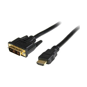 StarTech.com HDMI-DVI-DϊP[u HDMI i19sj-DVI-D i19sj IX / IX 1m ubNHDDVIMM1M 1{