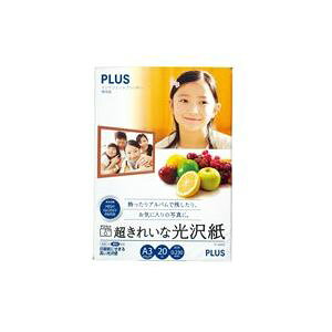 プラス 超きれいな光沢紙 IT-142GC A3 20枚 【×3セット】 【お徳用 まとめ買い お買い得 業務用 割引 セット販売】 プリンタ PCサプライ・消耗品 コピー用紙・印刷用紙 フォト用紙 写真用紙 紙
