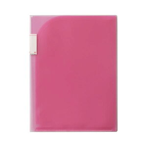 LIHITLAB ポケットホルダー 6ポケット F-3412-3 赤 (×30セット) 【お徳用 まとめ買い お買い得 業務用 割引 】 文房具・事務用品 オフィス用品 ファイル・バインダー クリアケース・クリアファ