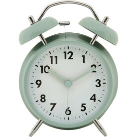 置時計 約幅117mm ベル P.BL ペールブルー リビング ダイニング ベッドルーム 寝室 インテリア家具 引っ越し 家電 置き時計 掛け時計