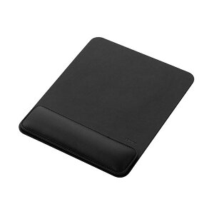 ナカバヤシ リストレスト付きPUレザーマウスパッド ブラック MUP-936BK AV デジタル デジタル家電 PC PC周辺機器 PCアクセサリー PCサプライ・消耗品 家電 パソコン・周辺機器 マウス・マウスパッ