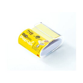 【5個セット】3M スリーエム Post-it ポストイット 強粘着ポップアップノートディスペンサー イエロー 3M-WD330-WH-YX5 【 セット販売 まとめ買い 割引 オフィス 文房具 文具 業務用 オフィス用品 】 文具 オフィス用品 付箋紙 ポストイット