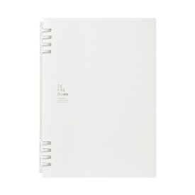 KING JIM キングジム リングノート テフレーヌ ビズ A5タテ 白 9854TEB-W 1冊 【×2セット】 【 セット販売 まとめ買い 割引 オフィス 文房具 文具 業務用 オフィス用品 】 文具 オフィス用品 ノート 紙製品 紙製品