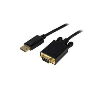 StarTech.com DisplayPort-VGAϊP[u 3m ubN DP2VGAMM10B 1{ AV fW^ fW^Ɠd PC PCӋ@ PCANZT[ PCTvCEՕi Ɠd p\REӋ@ P[uEP[uJo[ P
