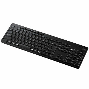 ELECOM GR PC@ tL[{[h / Bluetooth / É݌v / R / ubN TK-FBM118SKBK