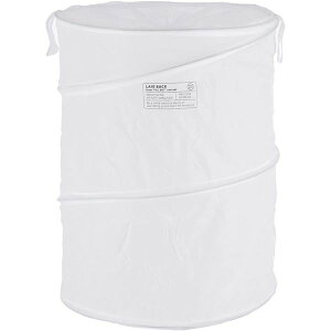 【3個セット お徳用セット】 不二貿易 LB ポップアップランドリー ラウンド / 40L ホワイト 29263 【お徳用 まとめ買い お買い得 業務用 割引 セット販売】 ( 掃除用品 文房具・事務用品 生活雑