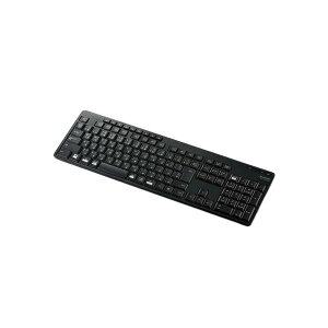 ELECOM GR PC@ tL[{[h /  i2.4GHzj / É݌v / R / ubN TK-FDM116SKTBK