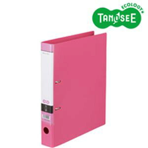 Dリングファイル A4-S 背幅45mm ピンク 10冊 【お徳用 まとめ買い お買い得 業務用 割引 】 文房具・事務用品 オフィス用品 ファイル・バインダー クリアケース・クリアファイル