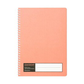 マルマン リングノート COCOCHYB5 メモリ入7mm罫 40枚 ライトオレンジ N477-39 1セット（10冊） 【×3セット】 【 セット販売 まとめ買い 割引 オフィス 文房具 文具 業務用 オフィス用品 】 文具 オフィス用品 ノート 紙製品 レポート紙
