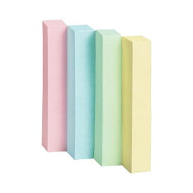 TANOSEE タノシー（大塚商会) ふせん 50×7.5mm 4色混色 1パック（24冊） 【×10セット】 【 セット販売 まとめ買い 割引 オフィス 文房具 文具 業務用 オフィス用品 】 文具 オフィス用品 付箋紙 ポストイット