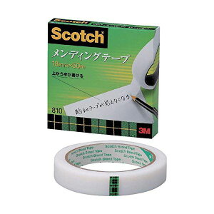 3M Scotch XRb` fBOe[v 18mm×50m 3M-810-3-18 piG݁E[E| [Epi  ItBXpi [ pi e[vEڒp