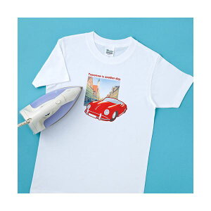 サンワサプライ インクジェット用アイロンプリント紙 (白布用) JP-TPR7 【×5セット】 【お徳用 まとめ買い お買い得 業務用 割引 セット販売】 プリンタ PCサプライ・消耗品 コピー用紙・印