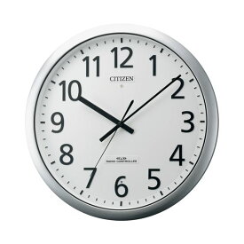 リズム時計 シチズン電波掛時計 8MY484-019 家電 置き時計 掛け時計