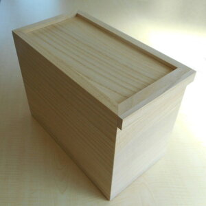 桐の米びつ / ライスストッカー 【10kg用 / 無地】 スライド開閉式 泉州留河 日本製 【 キッチン用品・食器・調理器具 日用雑貨・キッチン用品 キッチン 保存容器・調味料入れ 米びつ 】