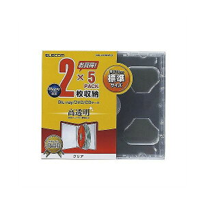 ELECOM y܂Ƃߔ 10Zbgz GR Blu-ray / DVD / CDP[X iW / PS / 2[j CCD-JSCNW5CR y×10Zbgz yp ܂Ƃߔ  Ɩp  Zbg̔z