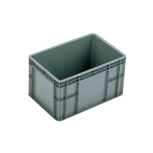 【まとめ買い 5個セット】 TP規格コンテナボックス 【TP-343B 穴無し】 グレー 相互モジュール嵌合可 【お徳用 まとめ買い お買い得 業務用 割引 セット販売】 ( 掃除用品 文房具・事務用品