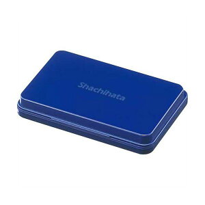 シヤチハタ スタンプ台 中形 藍色 HGN-2-B 1個 【×5セット】 【お徳用 まとめ買い お買い得 業務用 割引 セット販売】 日用品雑貨・文房具・手芸 文房具・事務用品 文具 オフィス用品 文房具